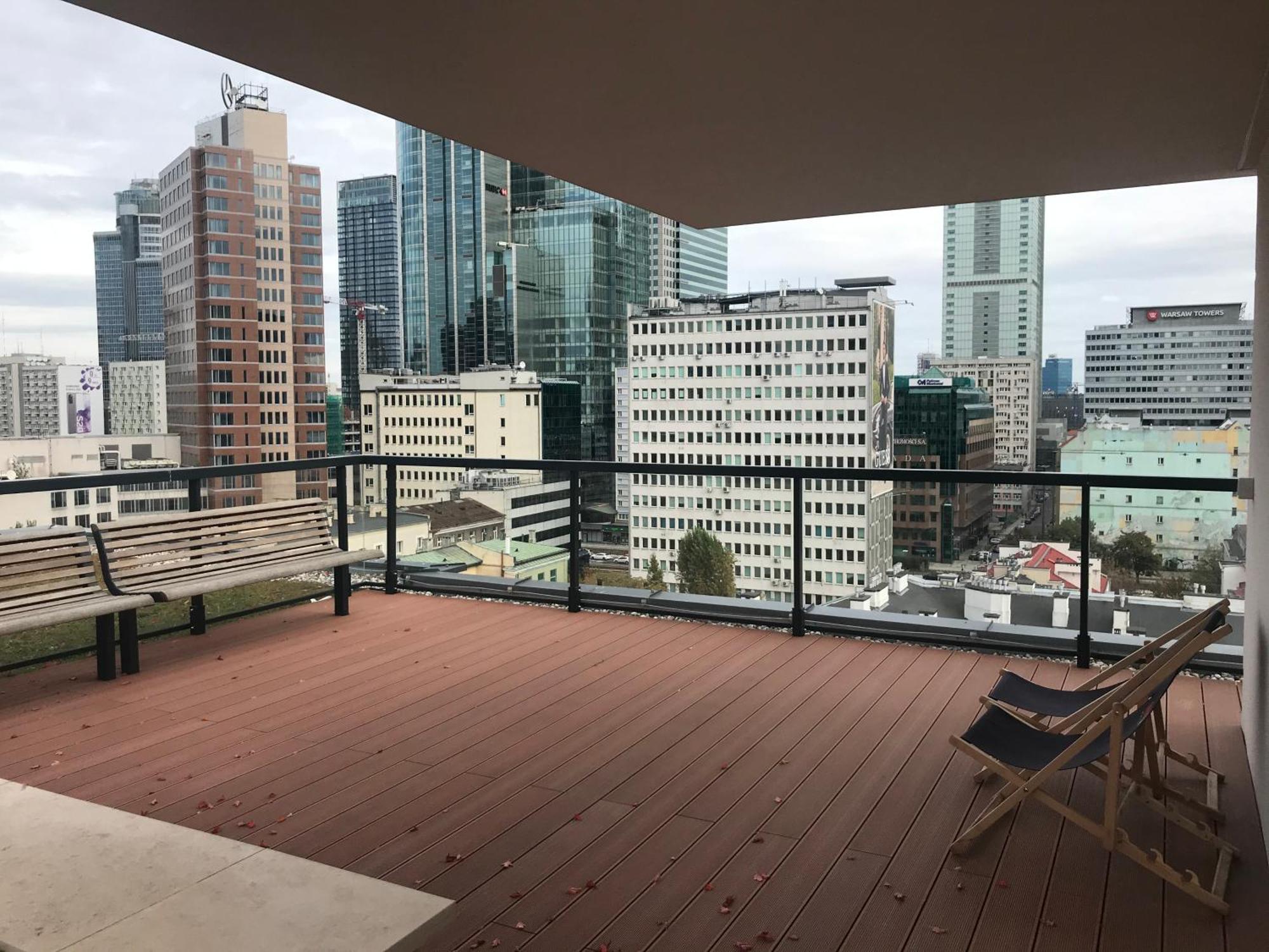 Sienna 65 - Taras Na Dachu Z Panorama 360 Na Warszawe -Roof Terrace With A Beautiful View - Prywatny Balkon - Private Balcony - Better Rental Varsovie Extérieur photo